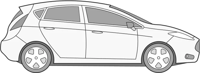 Автомобиль сбоку